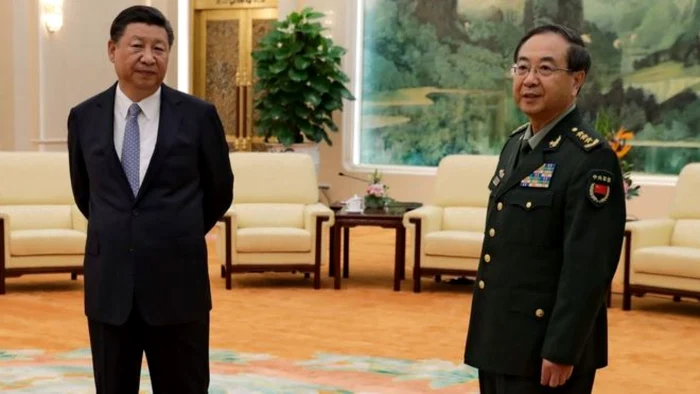 Xi Jinping şi Fan Fenghui FOTO AFP