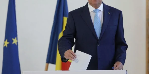 Klaus Iohannis vot alegeri europarlamentare 2019 referendum FOTO Inquam Photos Octav Ganea