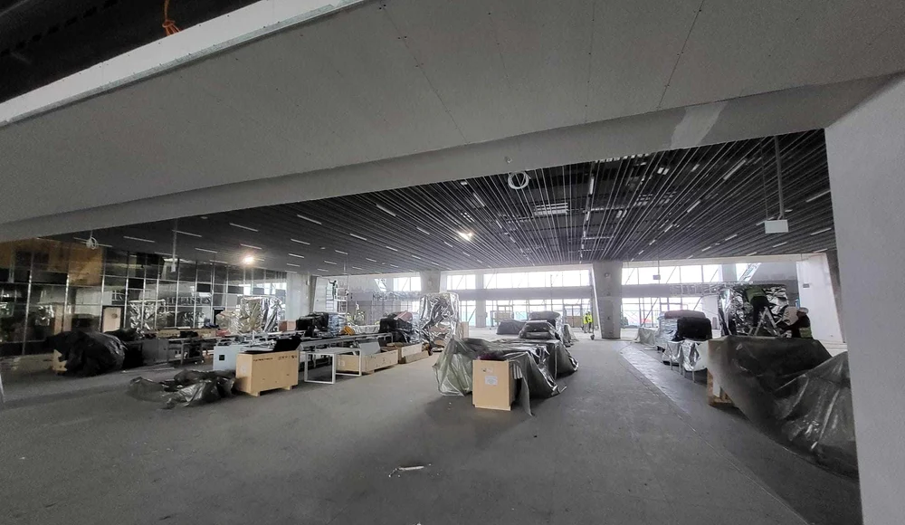 Noul terminal de pe Aeroportul Timișoara FOTO Ștefan Both