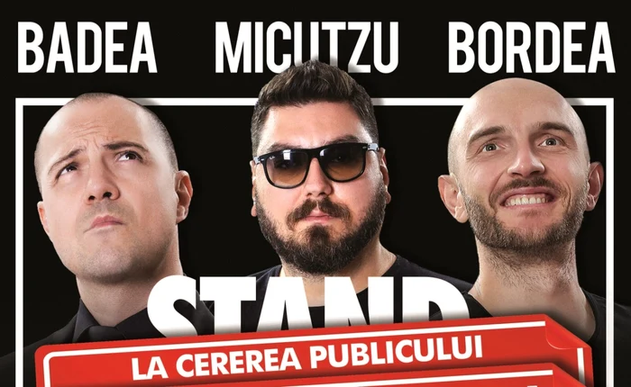 Dan Badea, Micutzu şi Cătălin Bordea vor ţine un al doilea show la Sala Palatului, după ce biletele primului spectacol de stand-up comedy s-au epuizat