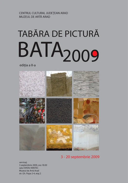 Arad: Tabăra de creație plastică de la Bata se mută în expoziție