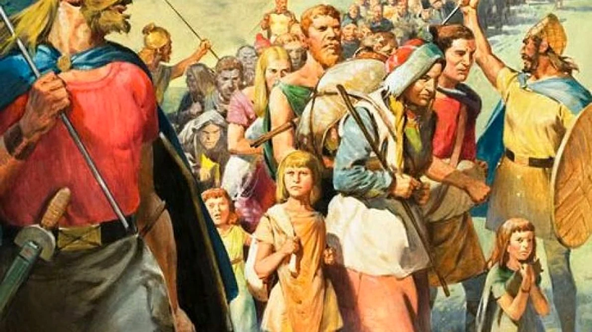 Istoria însângerată a triburilor germanice jpeg