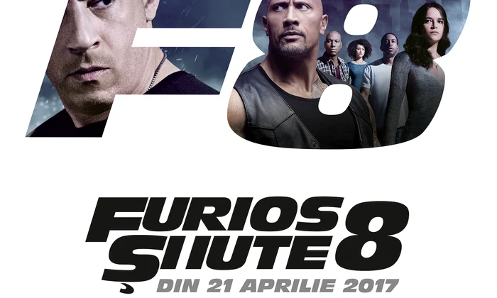 Fast & Furious 8 poster romana jpeg