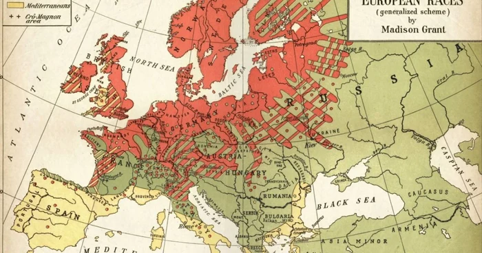  "Răspândirea raselor în Europa"