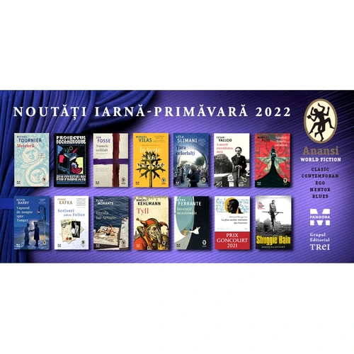 Romanele laureate cu Goncourt 2021, Booker Prize 2020, noi cărți de Elena Ferrante și Leïla Slimani, în colecția Anansi World Fiction jpeg