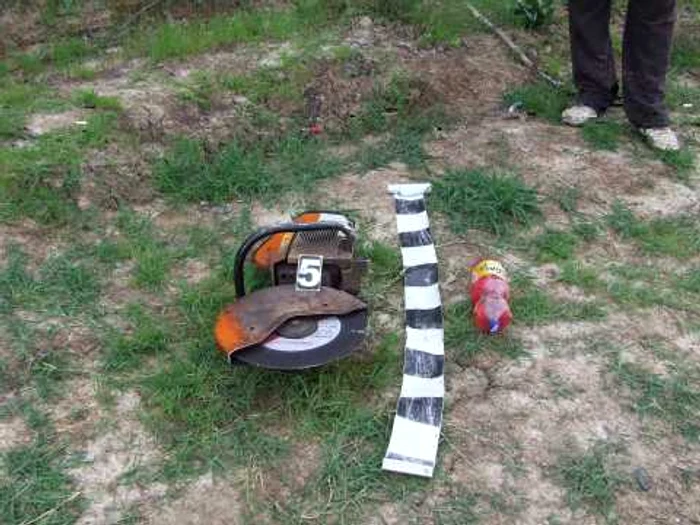 Bărbat prins în flagrant de jandarmi, la furat de conductă