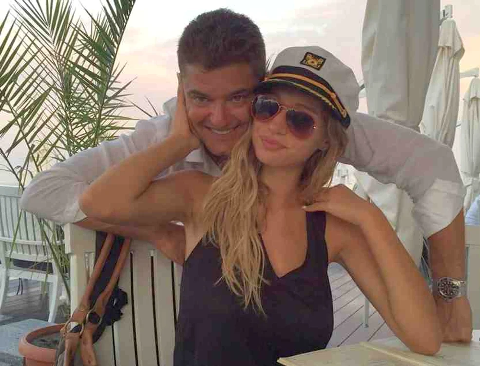 
    Cristi Boureanu şi Laura DincăFoto: arhiva personală  