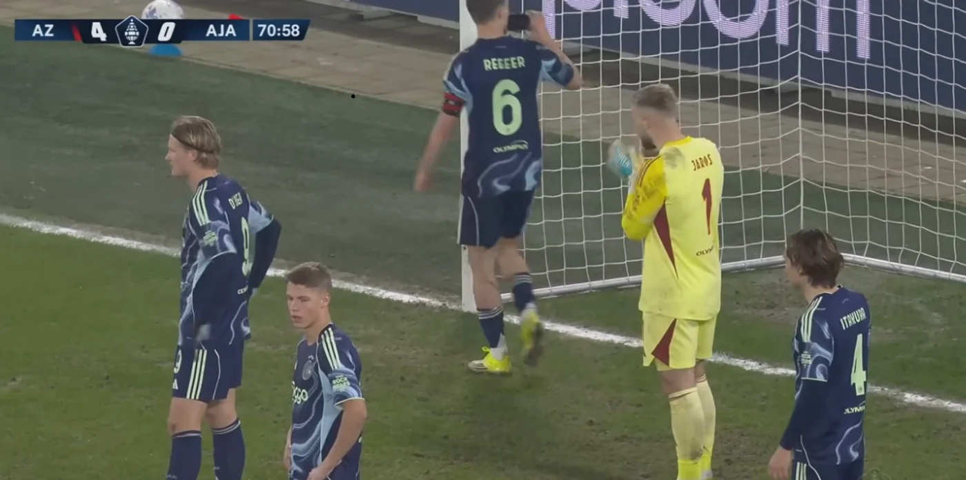 Ajax Amsterdam, o echipă în derivă  FOTO Captură video