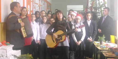 Copiii au cântat colinde