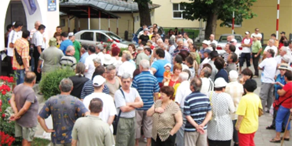 Noi proteste  în Băile Olăneşti