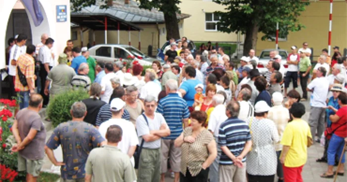 Noi proteste  în Băile Olăneşti