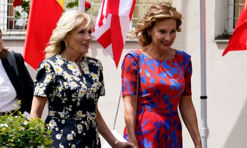Carmen Iohannis și Jill Biden în SUA, 2022, Profimedia (2) jpg