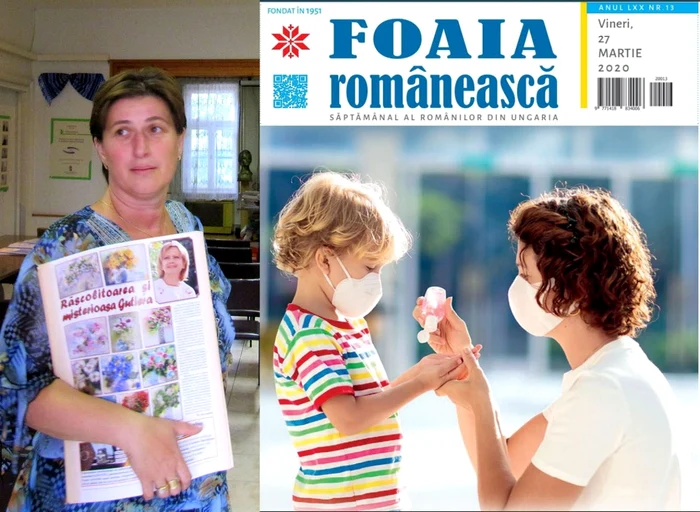 Foto: Eva Iova Şimon, Redactor-şef la Foaia Românească, cea mai veche publicaţie românească din Ungaria. Sursa afnews.ro