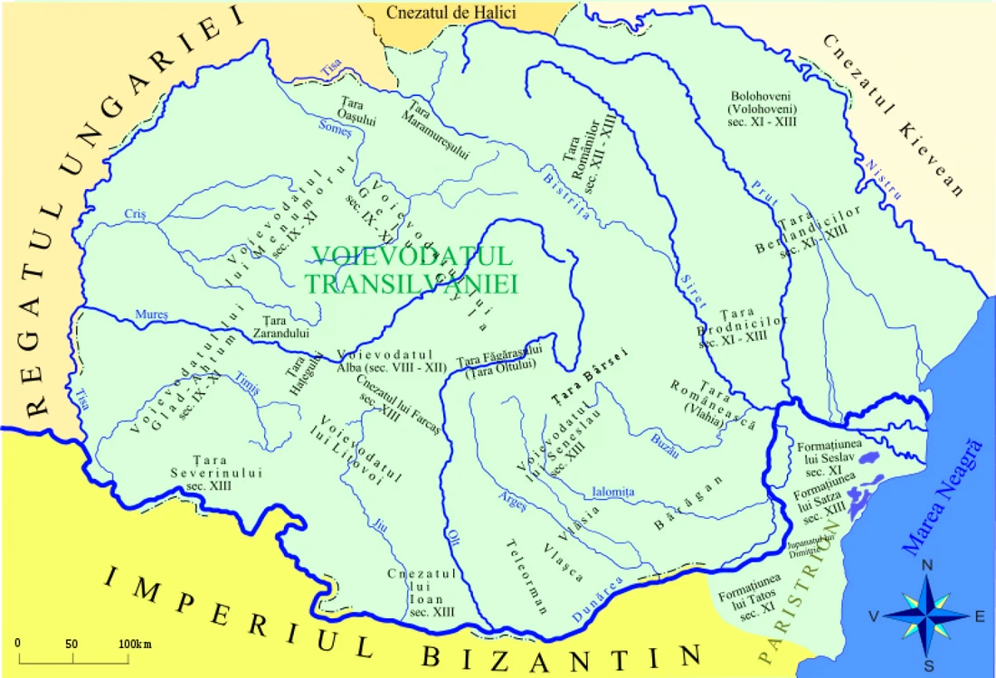 Ţara Bolohovenilor apare pe hartă în perioada medievală (1185-1241)