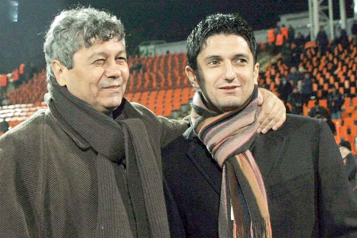 Mircea şi Răzvan Lucescu, cea mai cunoscută familie de antrenori din RomâniaFoto: Mediafax
