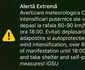Avertizare meteorologic RoAlert la Sibiu Sursă ISU Sibiu
