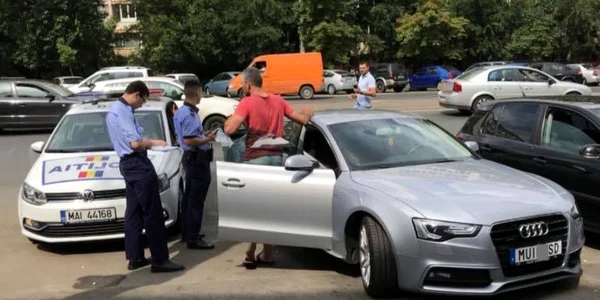 Masina audi muie psd FOTO Facebook 