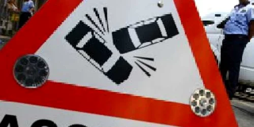 Un accident în lanţ s-a petrecut pe autostrada Bucureşti-Piteşti.