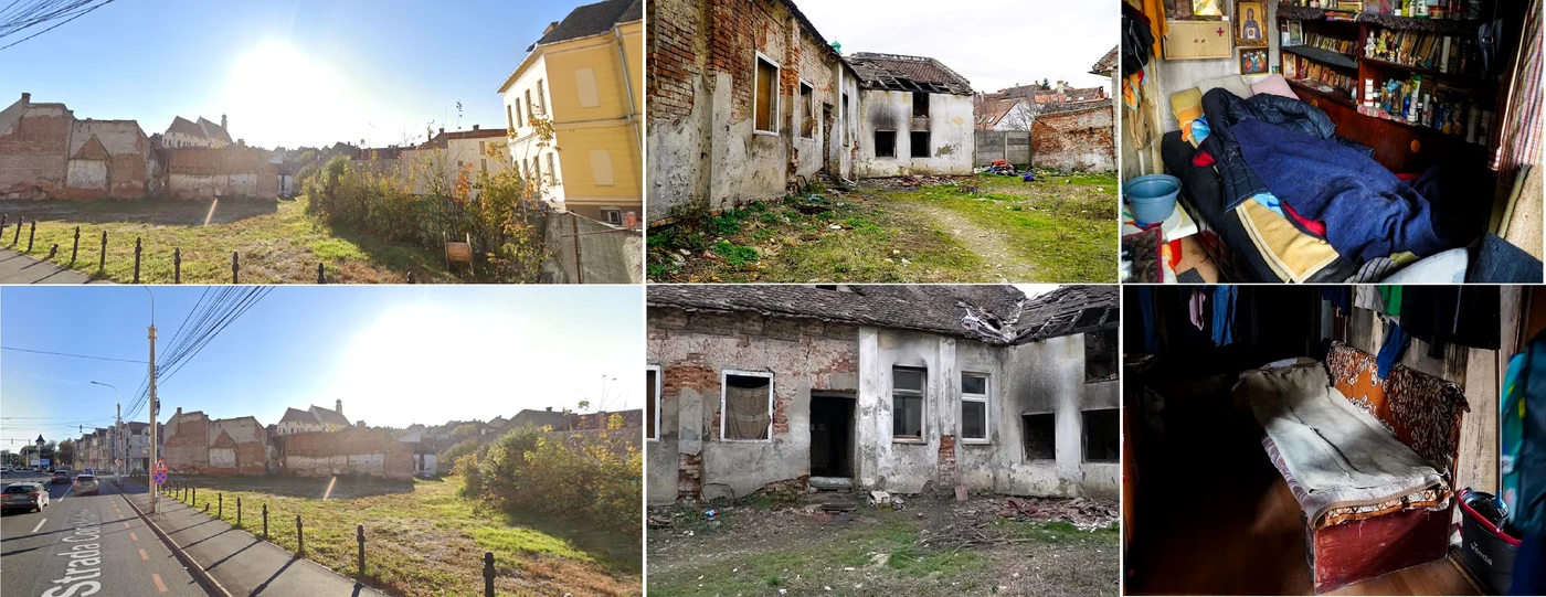 Locul în care s-a produs crima din Sibiu aproape de Piața Mare SURSA oradesibiu.ro