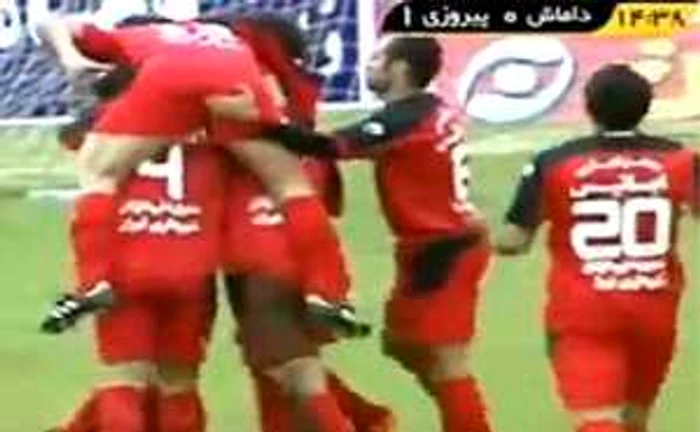 Gestul condamnat de Federaţia Iraniană