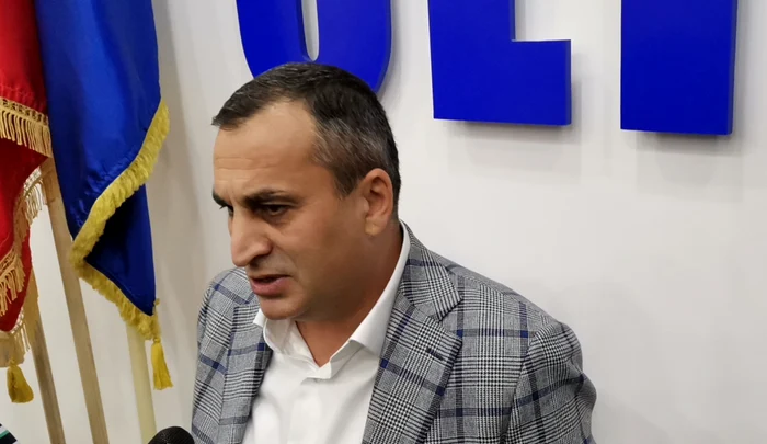 Președintele PSD Olt - Marius Oprescu FOTO: Alina Mitran