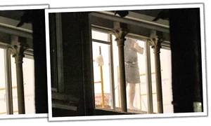 Chiar dacă afară era  de mult noapte, în casă  lucrările continuau jpeg