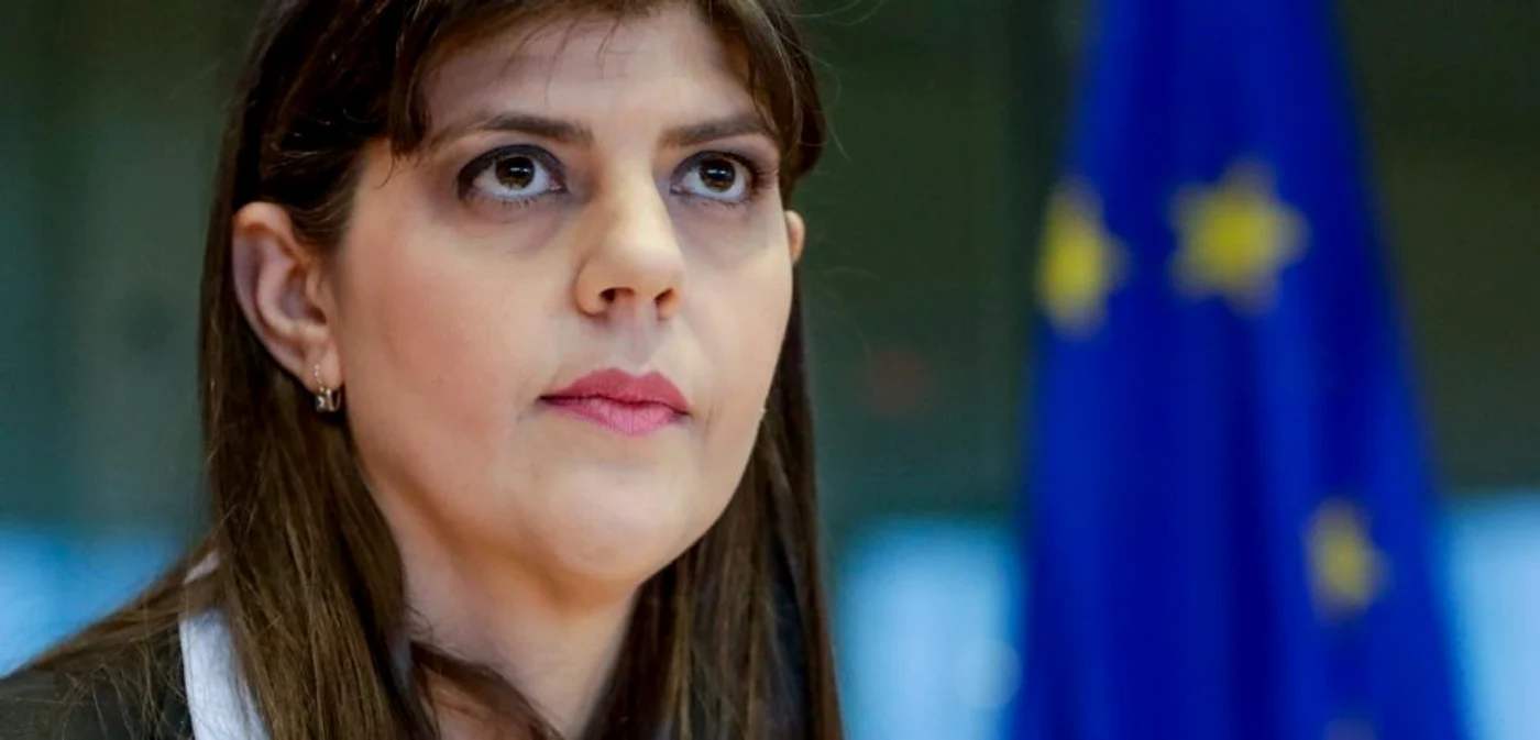 Laura Codruţa Kovesi, şefa Biroului Procurorului Public European (EPPO). Imagine: EPA