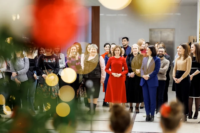 Maia Sandu a transmis un mesaj pentru cei care marchează Crăciunul pe stil nou. FOTO: Presedinte.md