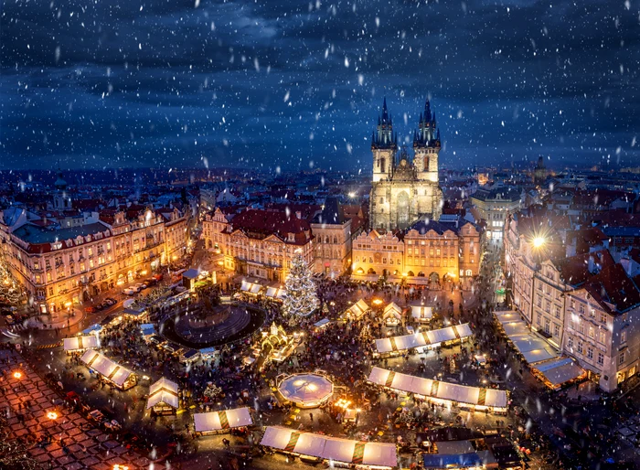 Praga este la fel de uimitoare și în timpul iernii. FOTO: Shutterstock