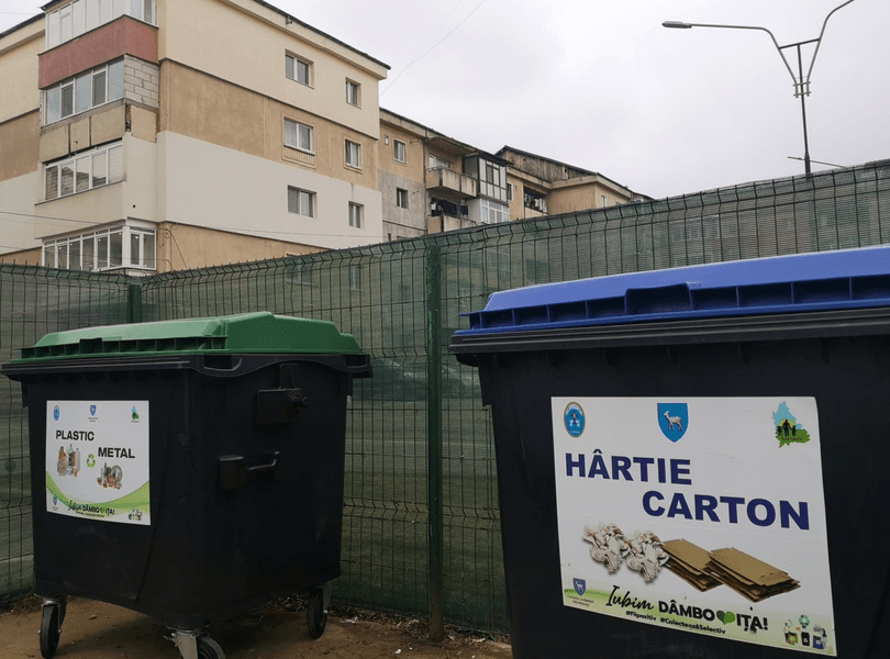 Două orașe din Dâmbovița, proiecte pentru platforme digitalizate de gunoi și centre de colectare  