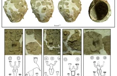 Vasul unicat pentru Cultura Cucuteni, descoperit în comuna Trușești (© Muzeul Județean Botoșani)