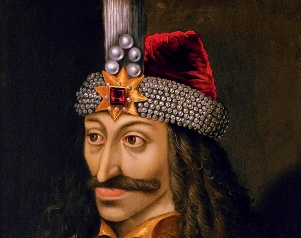 Vlad Țepeș - Pictură în ulei aflată Palatul Ambras, Austria, datată 1560. FOTO Profimedia
