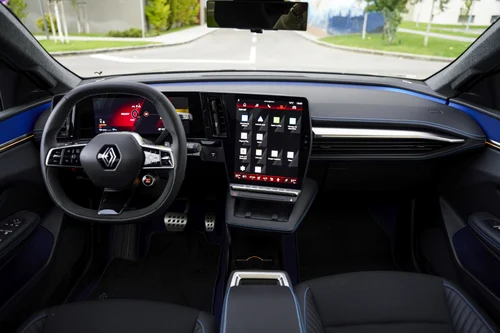 Detalii interior Renault Scenic E-Tech Foto: Autocritica
