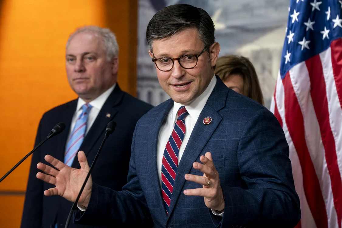 Mike Johnson, seful republicanilor din Camera Reprezentantilor FOTO EPA