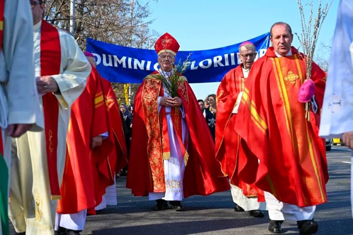 Catolicii au avut pelerinaj duminică. FOTO: Basilica.ro/ ARCB.ro