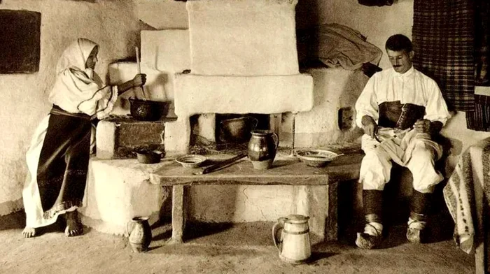 Țăranii români serveau un mic dejun simplu în 1940