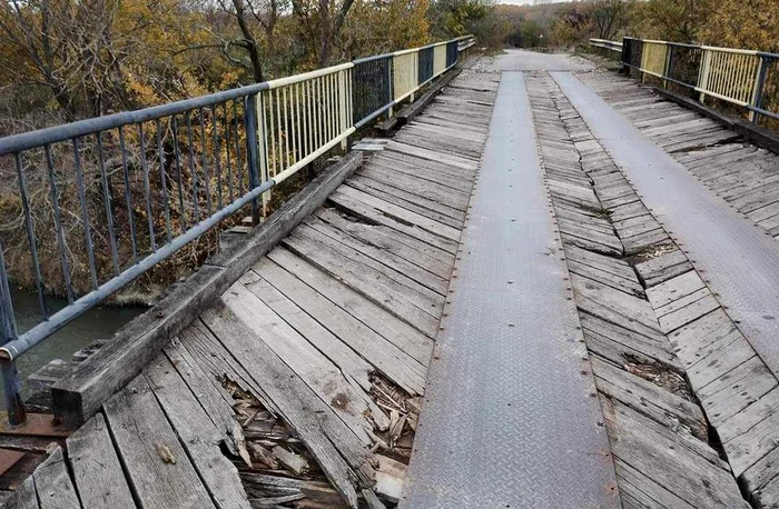 Podul rușinii, Prahova. FOTO observatorulph