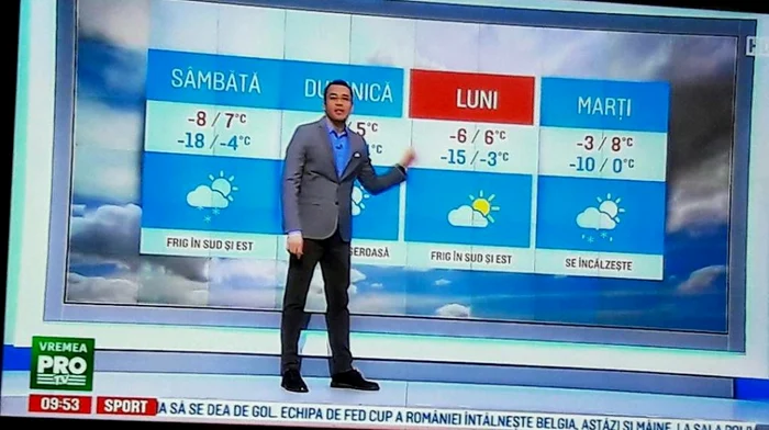 
    Marina e fata de la Meteo de la Prima TV,  iar Daniel prezintă vremea la PRO TV  