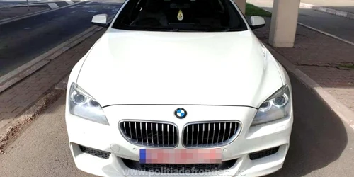 BMW confiscat FOTO Politia de forntiera