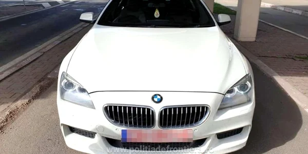 BMW confiscat FOTO Politia de forntiera