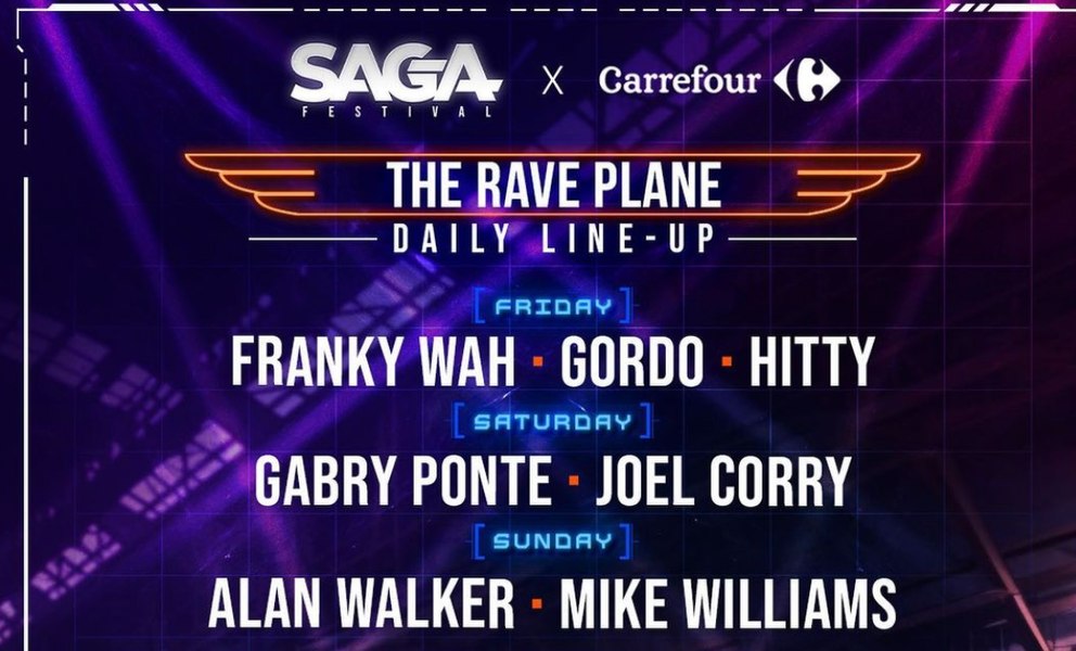 SAGA Festival lansează SAGA Rave Plane, o scenă în avion cu petreceri exclusiviste