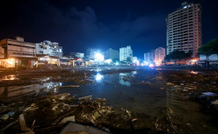 Ploile torențiale, grindina și inundațiile au făcut prăpăd în România / Foto: Freepik