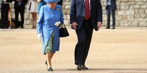 Donald Trump si Regina Elisabeta FOTO Getty Images