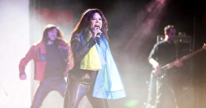 Ruslana a adus trofeul Eurovision 2004 în Ucraina FOTO Arhiva personală/Facebook