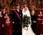 Helene, sora Reginei Mathilde, la nunta acesteia cu Philippe al Belgiei. FOTO: Casa Regală belgiană