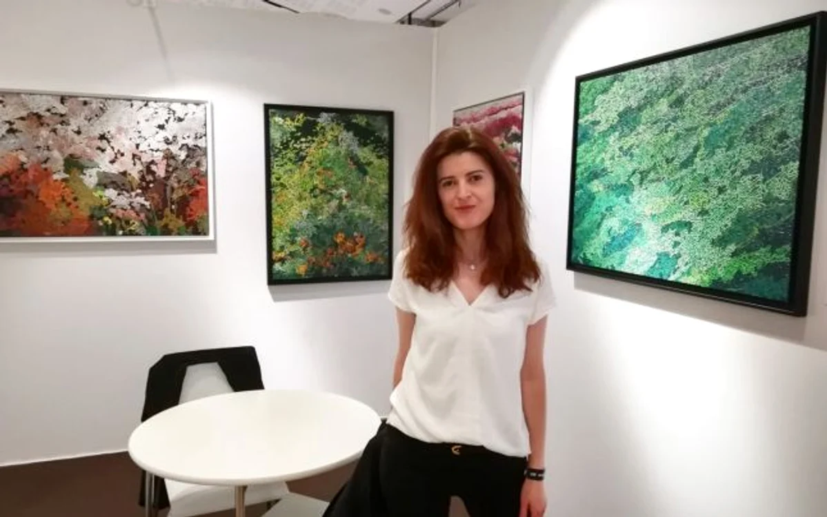 Diana Torje face artă la Paris FOTO Arhivă personală