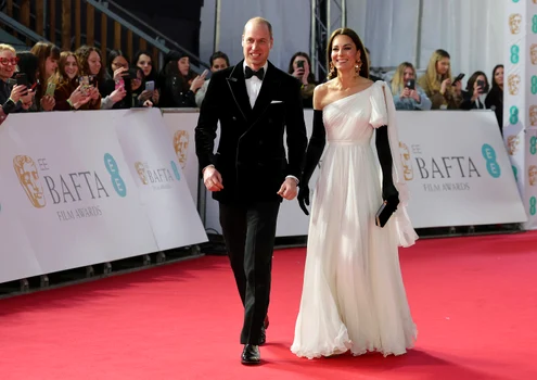 Kate Middleton și Prințul William la Premiile BAFTA 2023