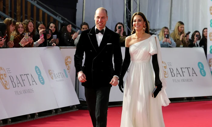 Kate Middleton și Prințul William la Premiile BAFTA 2023, Profimedia (5) jpg