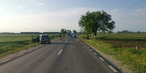 accident grav în vişina- olt