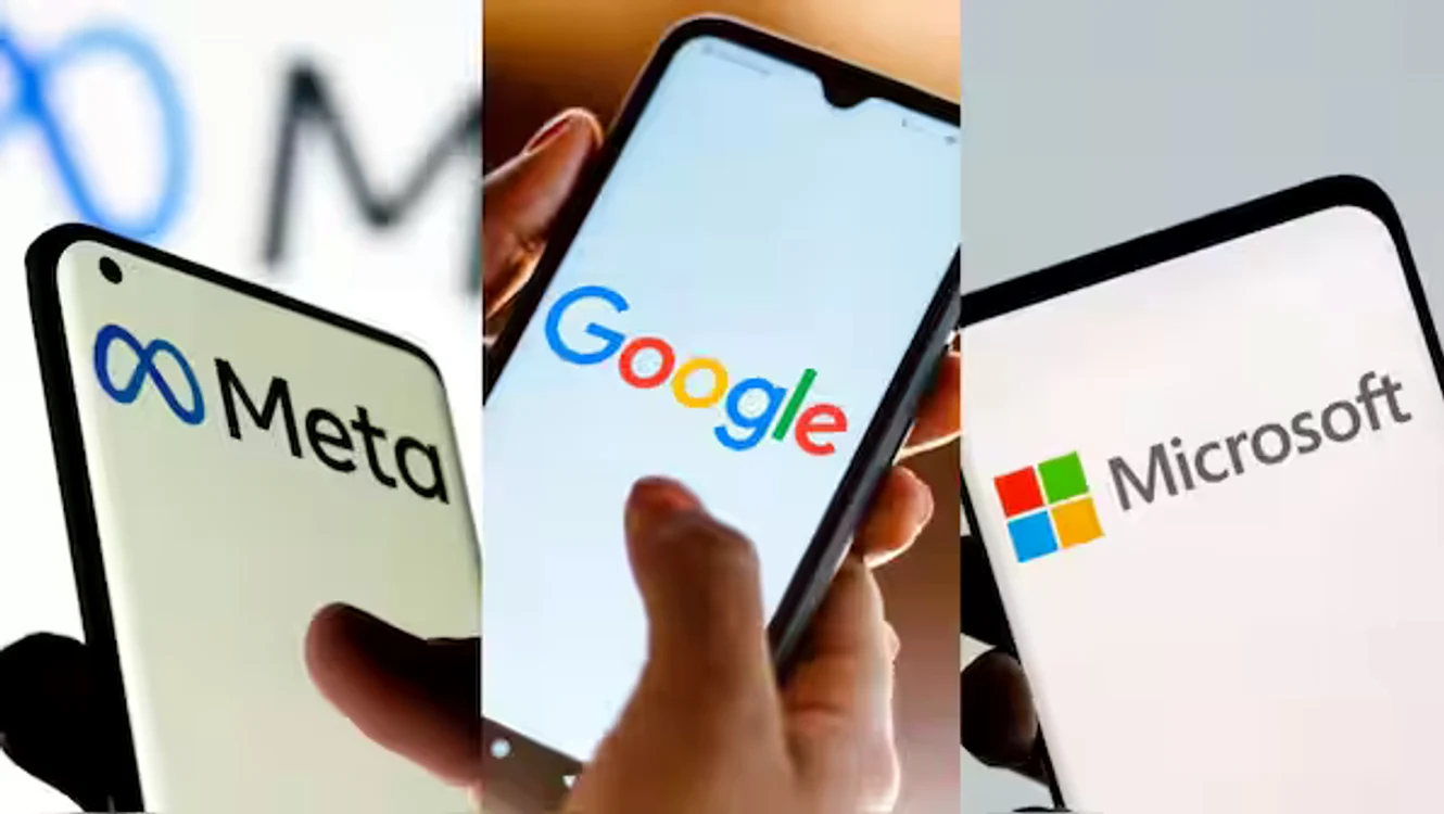 Meta, Google și Microsoft au decis să oprească complet difuzarea reclamelor politice în UE/ FOTO:AFP